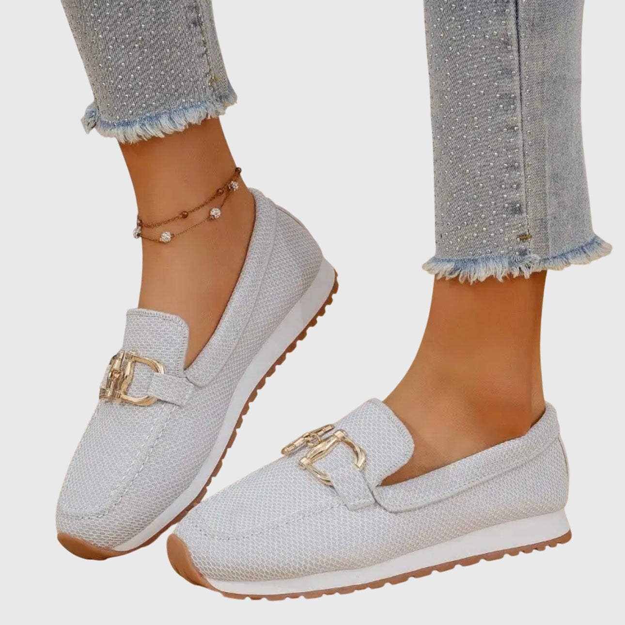 Women’s Comfortable Slip-On Loafer Sneakers