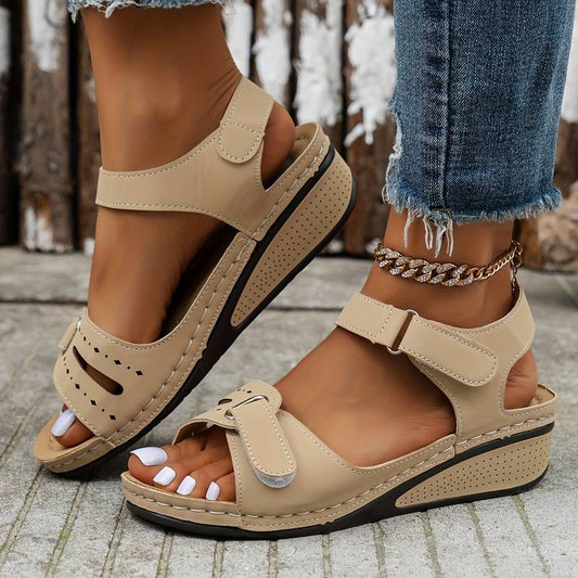 Women’s Orthopedic Arch Support Sandals with Adjustable Straps