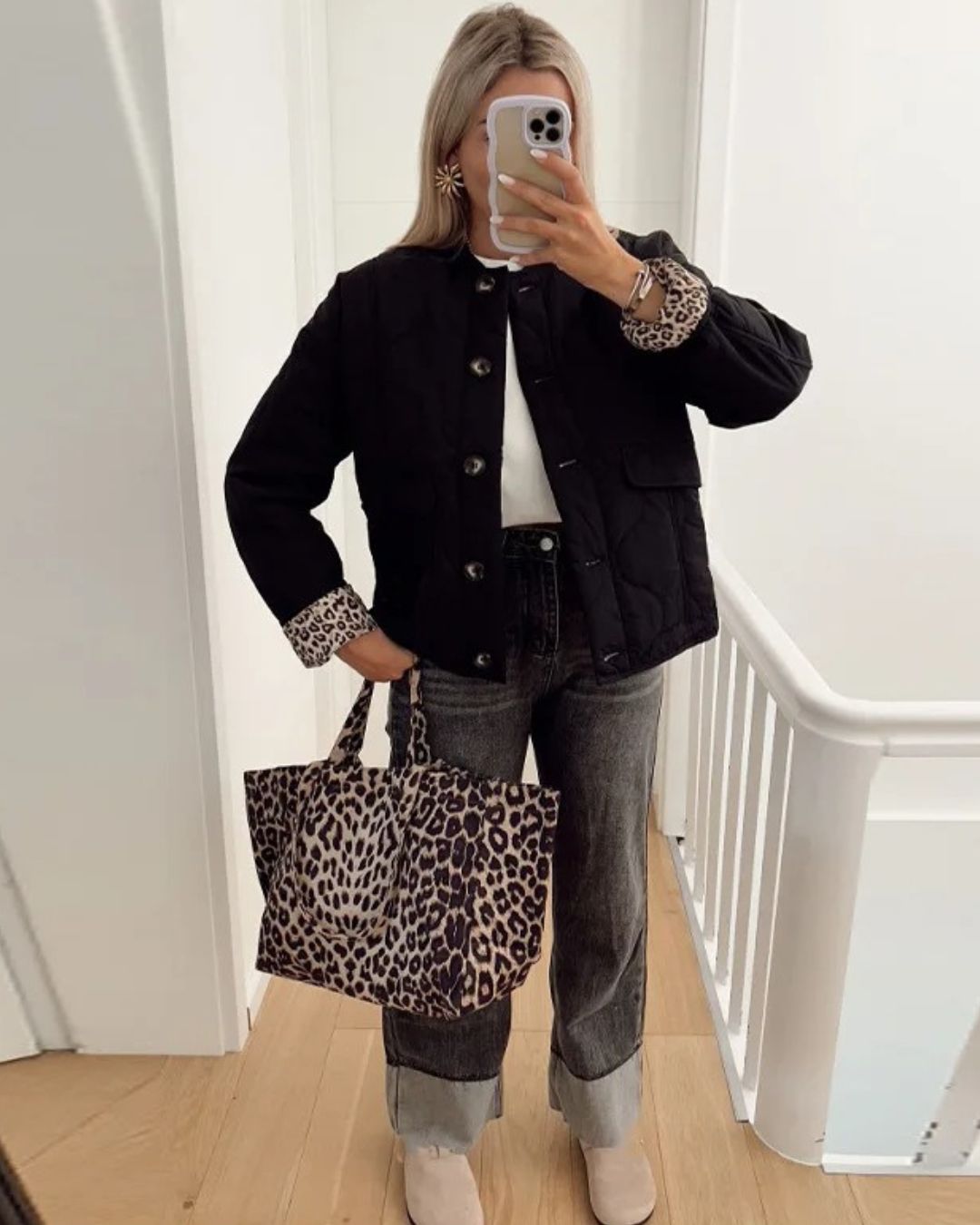 Women's Quilted Cropped Jacket – Chic Street Style