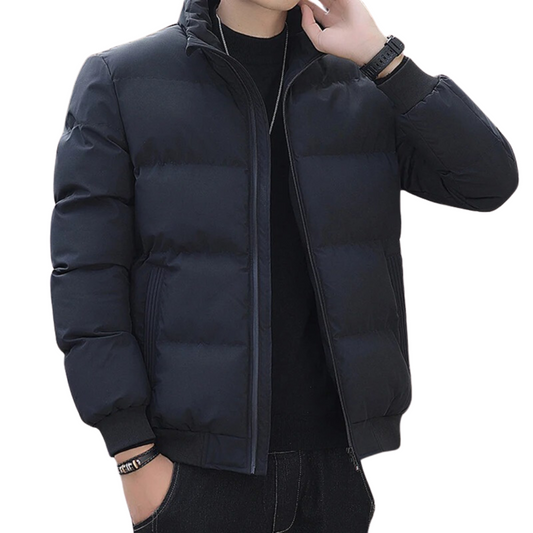 Winter Men Jacket Lightweight Quilted Puffer