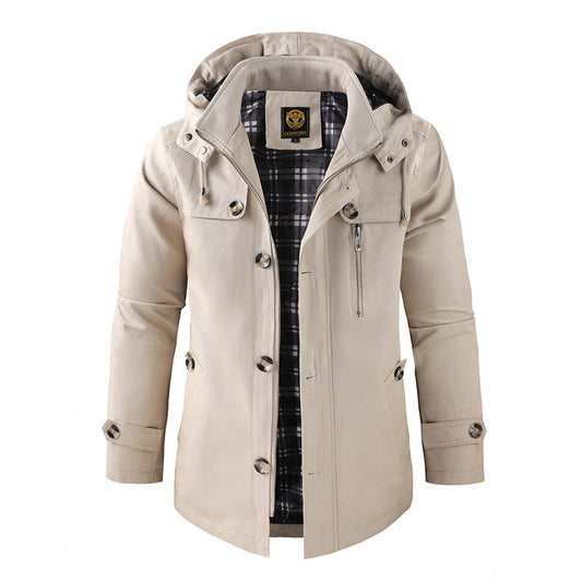 Winter Men Jacket Windproof Outdoor Design