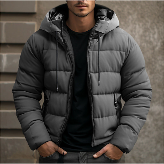 Men’s Winter Jacket Soft Quilted Comfort