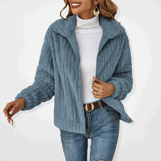 Teddy Winter Warm Quilted Coat Women
