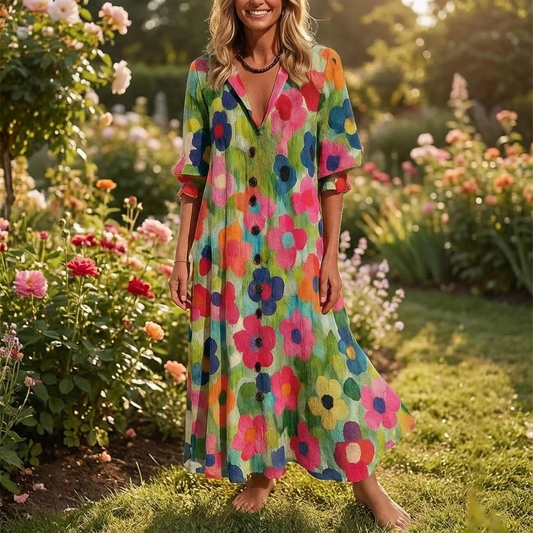Elegant Spring Maxi Dress