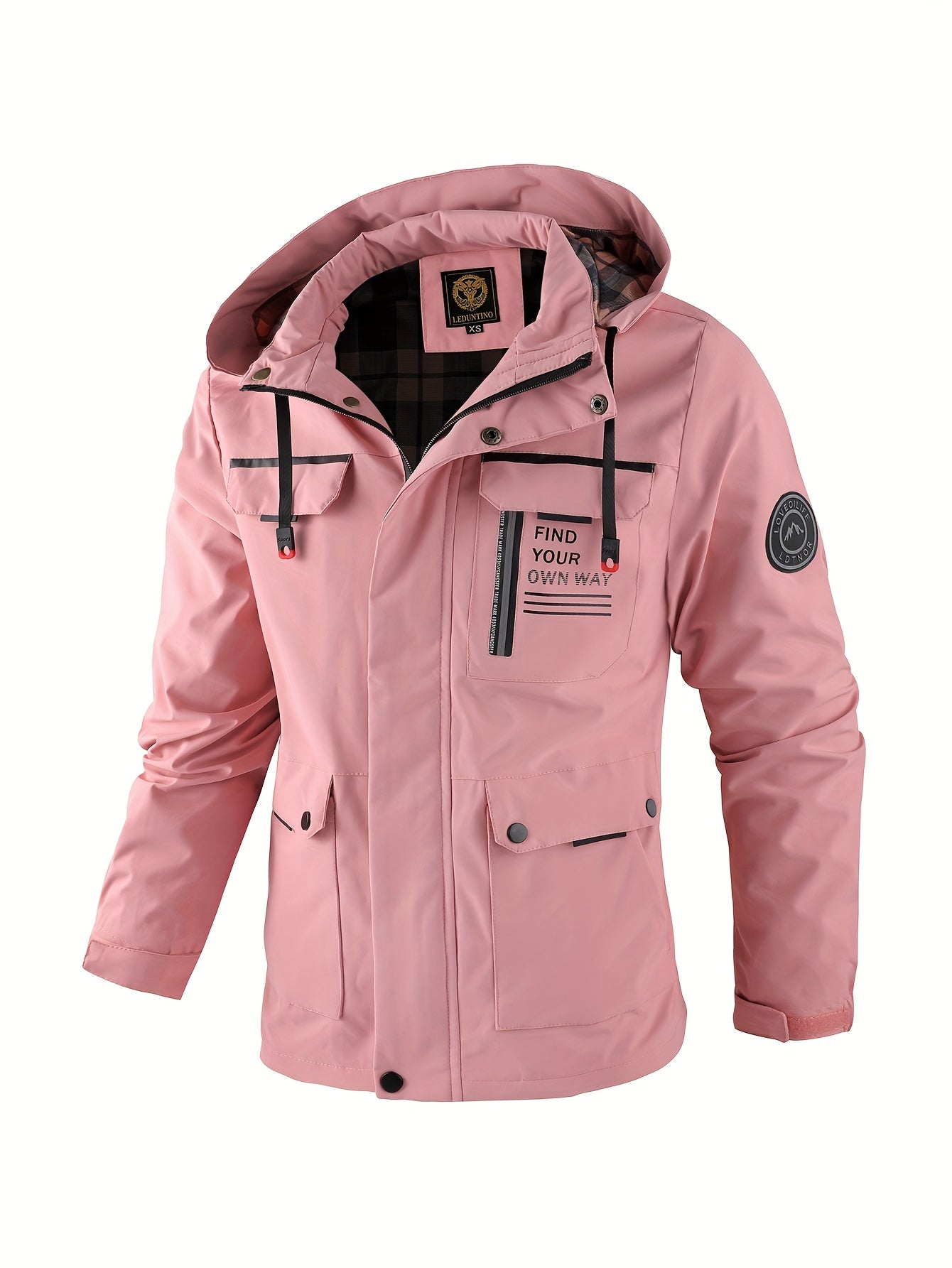 Men’s Winter Hooded Outdoor Windproof Jacket