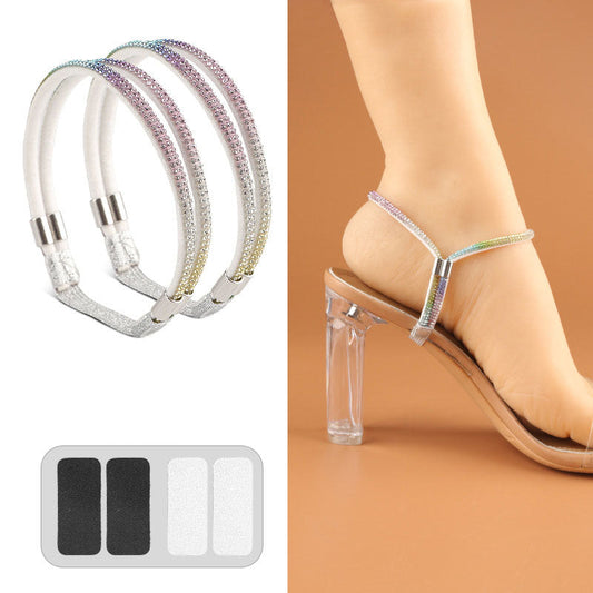 Adjustable Elastic Shoe Straps for Comfortable Fit