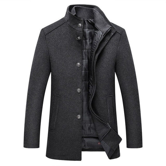 Men’s Winter Stand Collar Transitional Jacket
