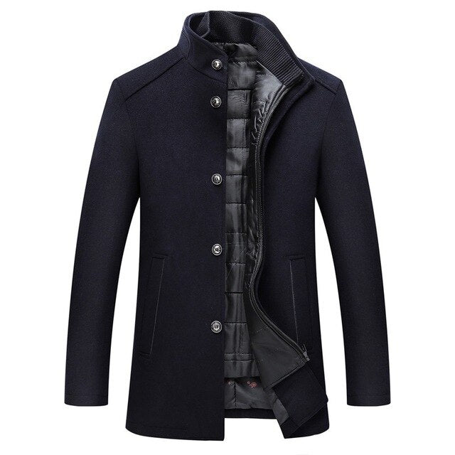 Men’s Winter Stand Collar Transitional Jacket