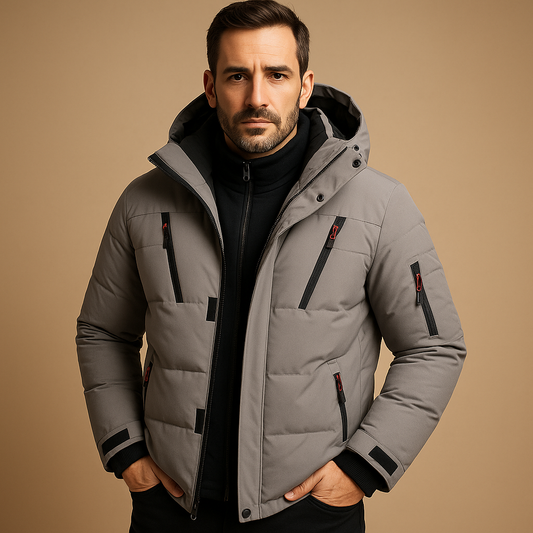 Winter Men Jacket Warm Insulated Design
