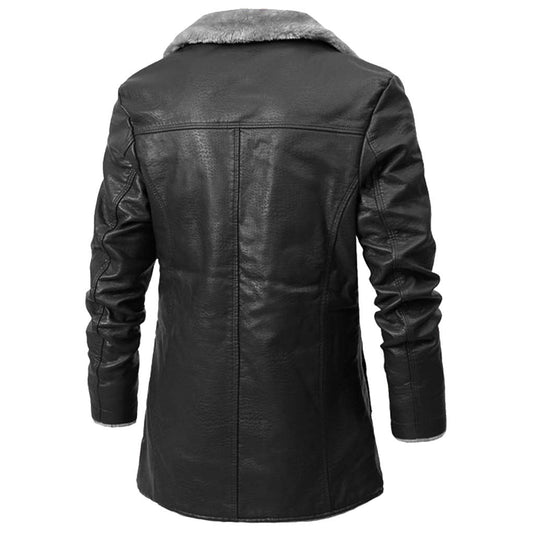 Men’s Winter Notch Lapel Design Jacket