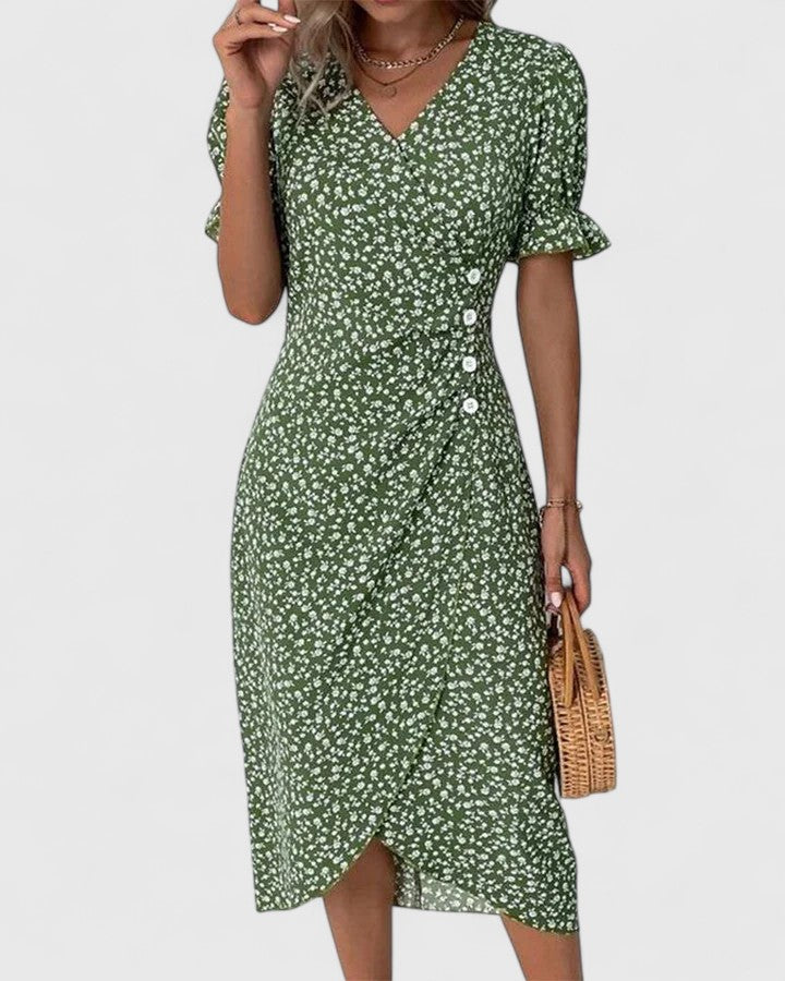 Comfortable Summer Dress With Flattering Elegant Fit for Women