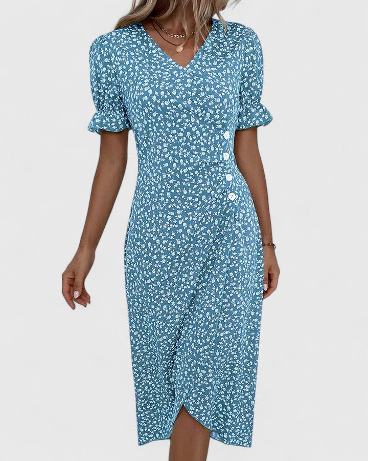 Comfortable Summer Dress With Flattering Elegant Fit for Women