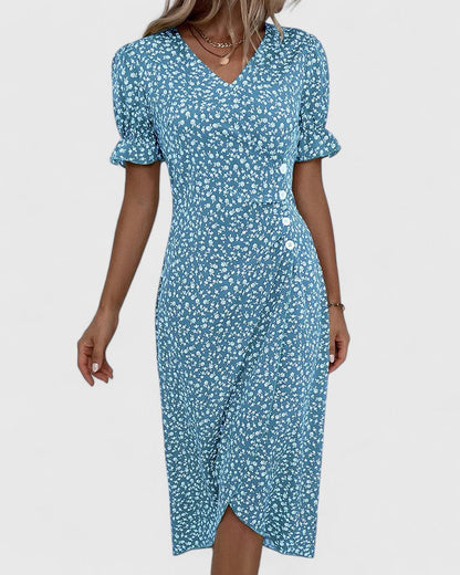 Comfortable Summer Dress With Flattering Elegant Fit for Women