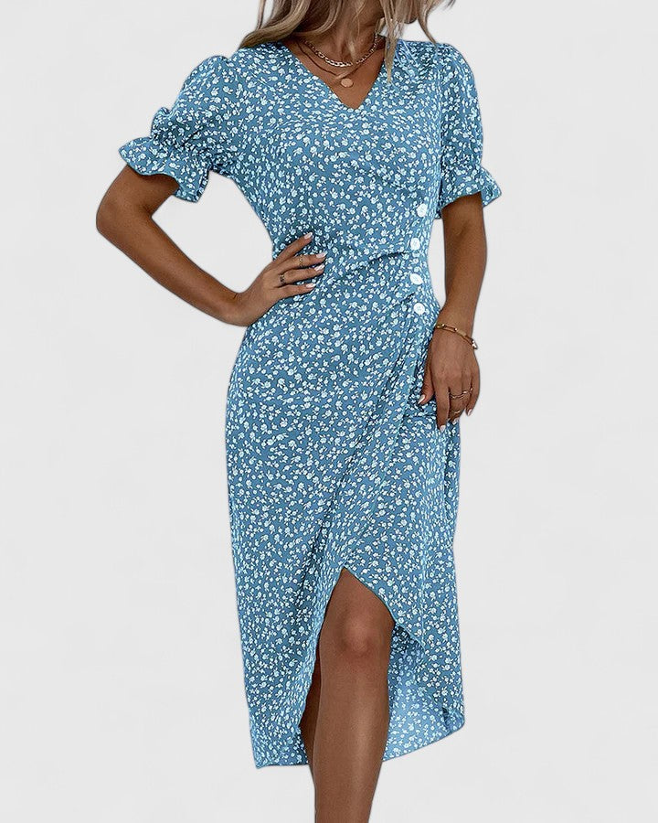 Comfortable Summer Dress With Flattering Elegant Fit for Women