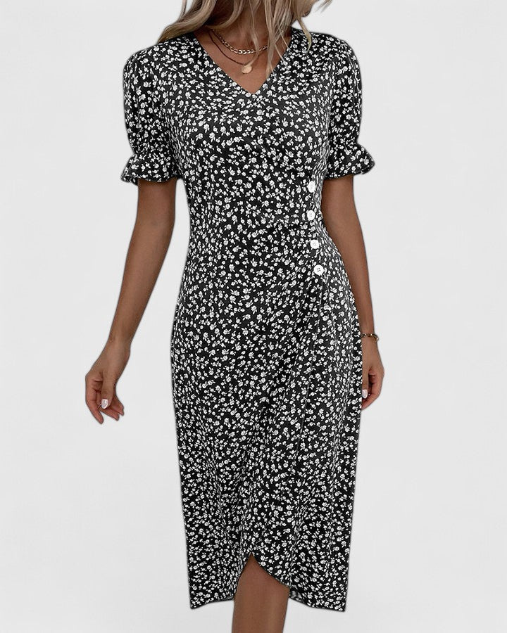 Comfortable Summer Dress With Flattering Elegant Fit for Women