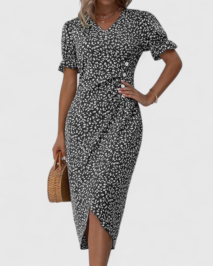 Comfortable Summer Dress With Flattering Elegant Fit for Women