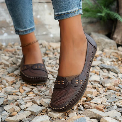Women’s Orthopedic Slip-On Shoes with Breathable Design