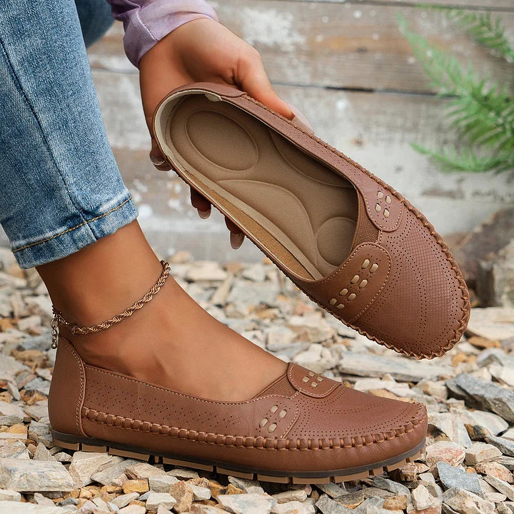 Women’s Orthopedic Slip-On Shoes with Breathable Design