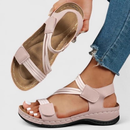 Women’s Orthopedic Strappy Sandals with Arch Support