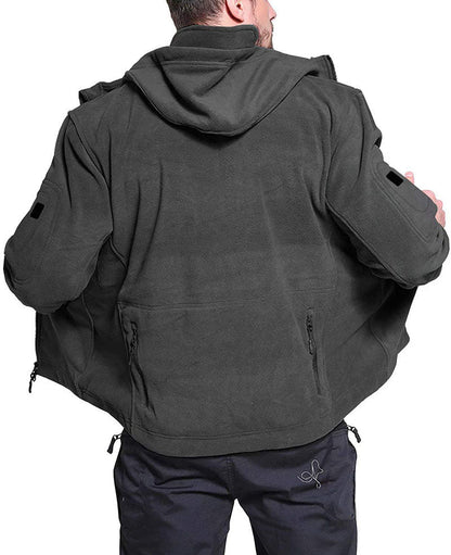 Herren Warmer Winter Rollkragen Taktischer Pullover