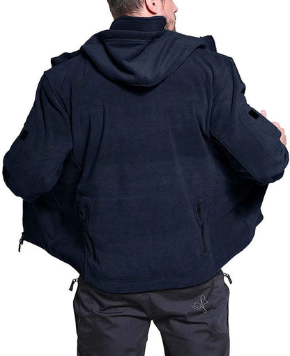 Herren Warmer Winter Rollkragen Taktischer Pullover