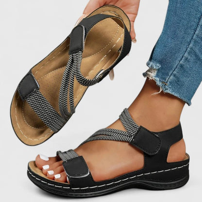 Women’s Orthopedic Strappy Sandals with Arch Support