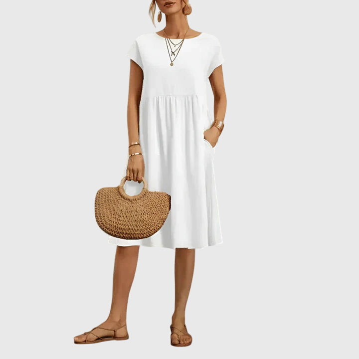 Women's Relaxed Midi Spring Dress