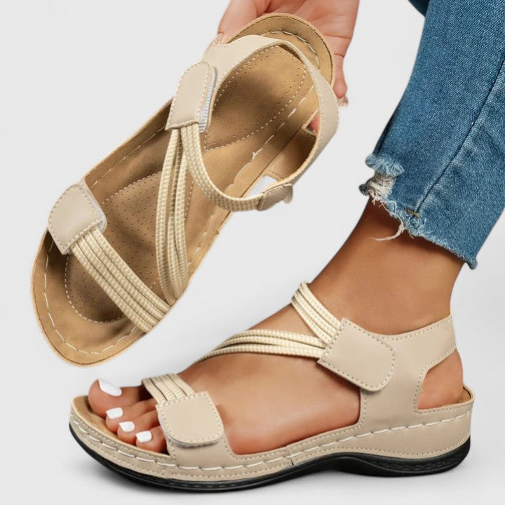 Women’s Orthopedic Strappy Sandals with Arch Support