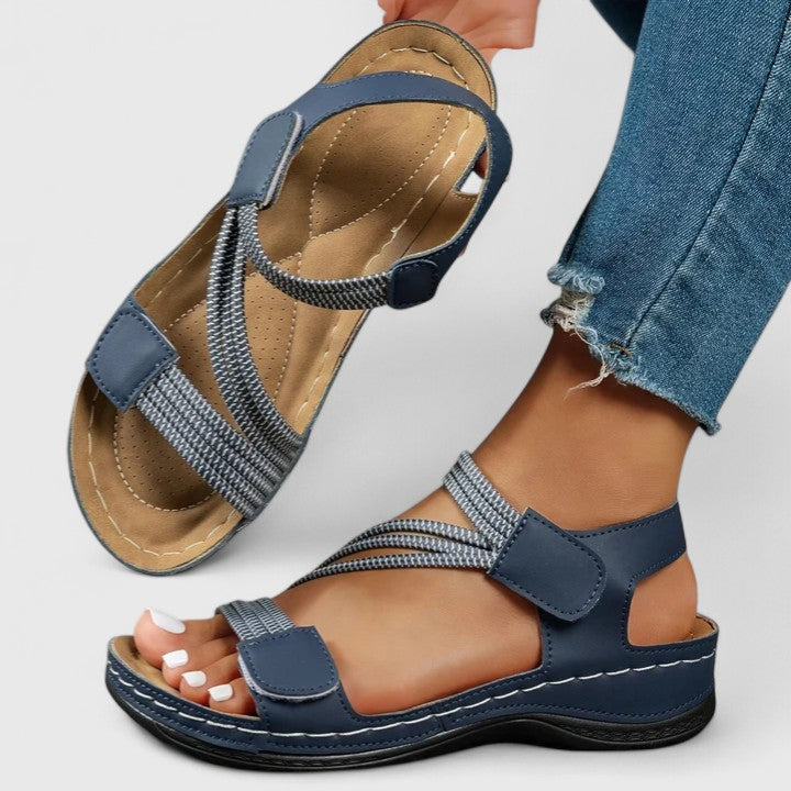 Women’s Orthopedic Strappy Sandals with Arch Support