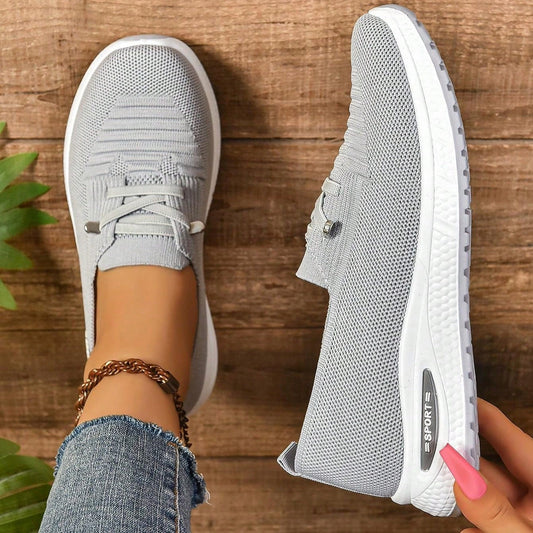Women’s Orthopedic Slip On Sneakers with Arch Support and Cushioned Sole