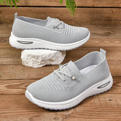 Women’s Orthopedic Slip On Sneakers with Arch Support and Cushioned Sole