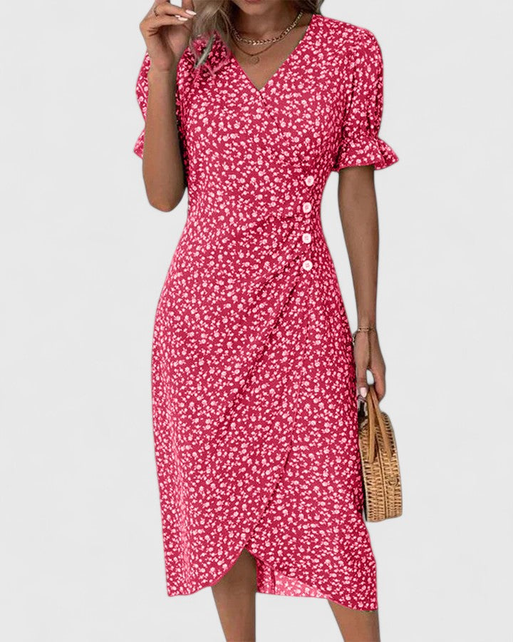 Comfortable Summer Dress With Flattering Elegant Fit for Women