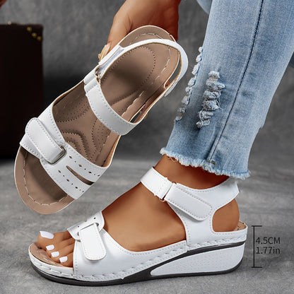 Women’s Orthopedic Comfort Sandals with Arch Support and Adjustable Straps