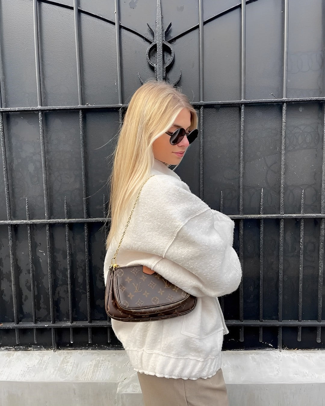 Lässige Locker Geschnittene Teddyjacke Damen