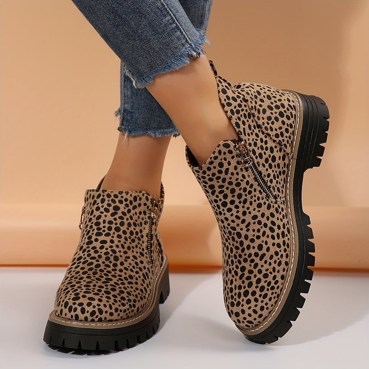 Women’s Orthopedic Ankle Boots with Easy-Zip Support