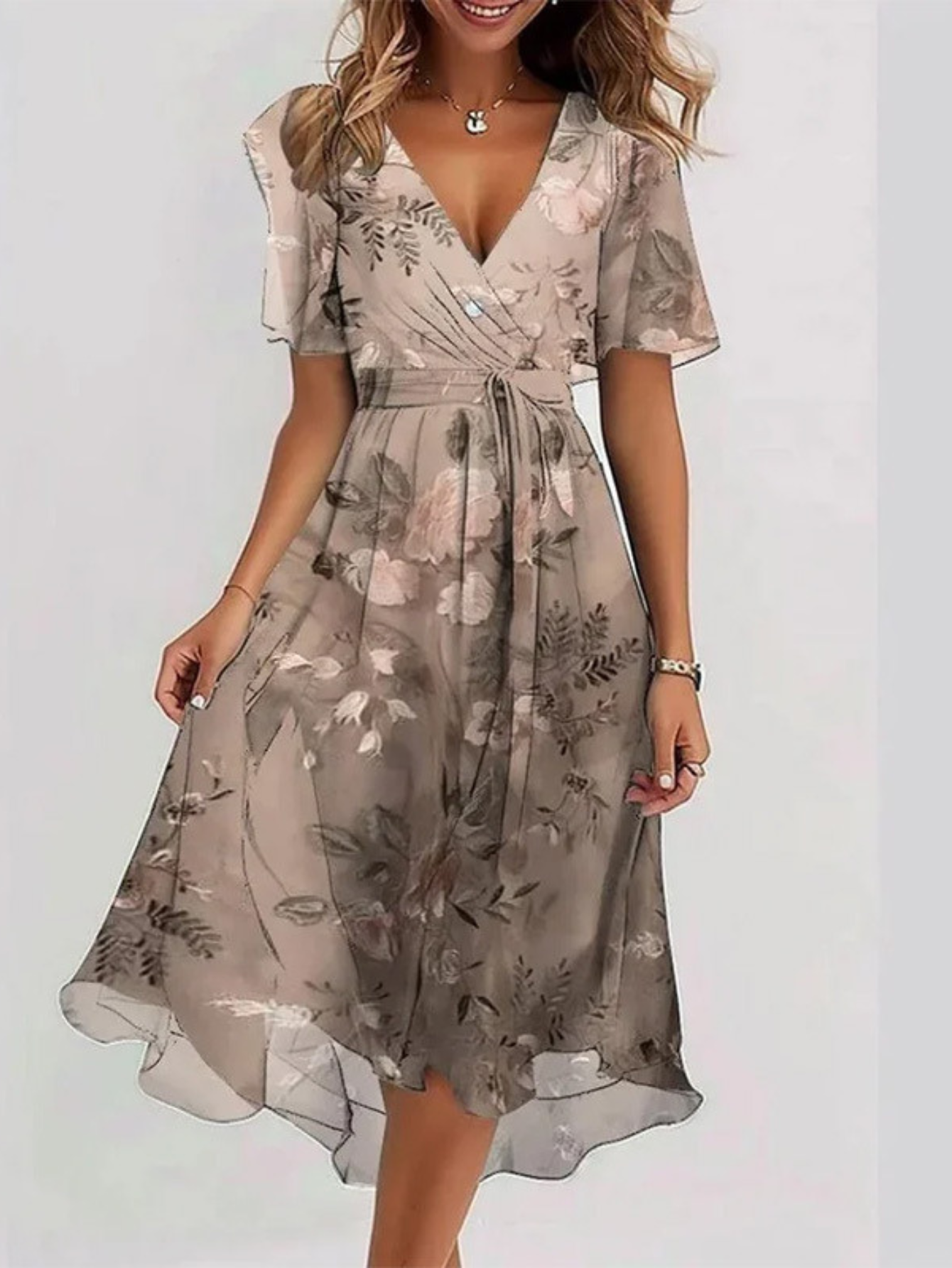 Boho Style Summer Dress With Flattering Relaxed Fit for Women