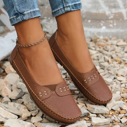 Women’s Orthopedic Slip-On Shoes with Breathable Design