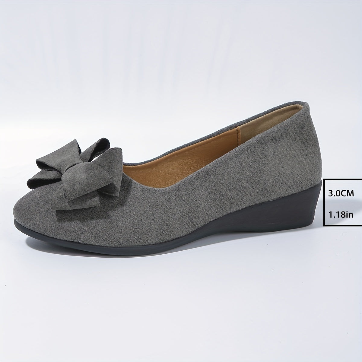 Women’s Comfortable Ballet Flats with Bow Detail