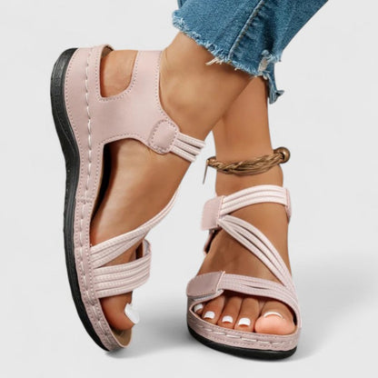 Women’s Orthopedic Strappy Sandals with Arch Support