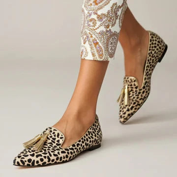Bow Detail Classic Orthopedic Loafers