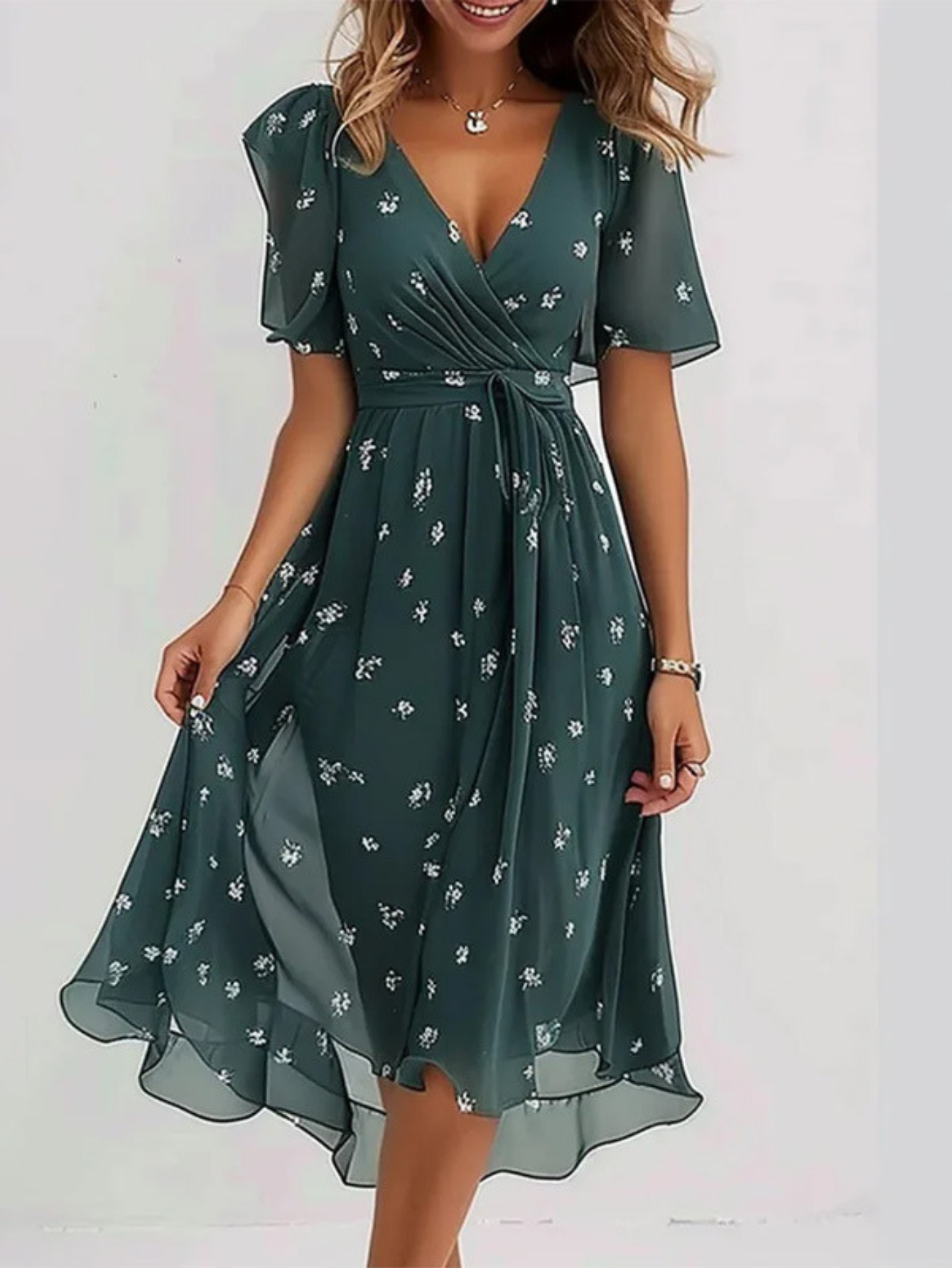 Boho Style Summer Dress With Flattering Relaxed Fit for Women
