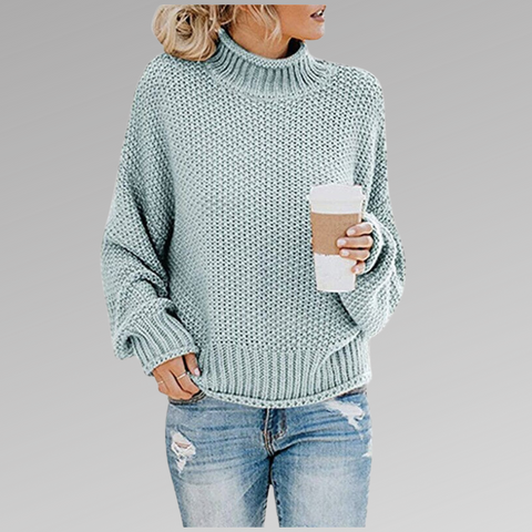 Grobstrick Pullover Mit Lockerer Passform Für Damen