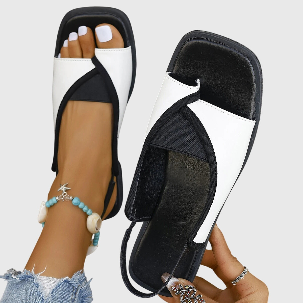 Women’s Orthopedic Slingback Sandals with Arch Support