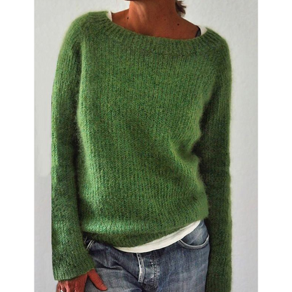 Eleganter Strickpullover Für Lässige Outfits Für Damen