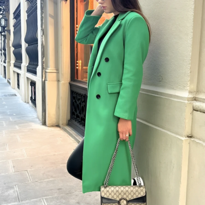 Chicer Doppelt-knöpfiger Mantel Für Formelle Anlässe Für Damen