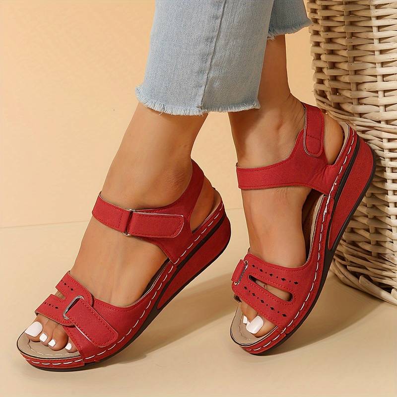 Women’s Orthopedic Arch Support Sandals with Adjustable Straps