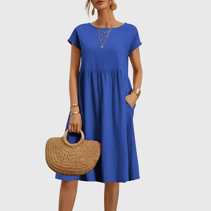 Women's Relaxed Midi Spring Dress