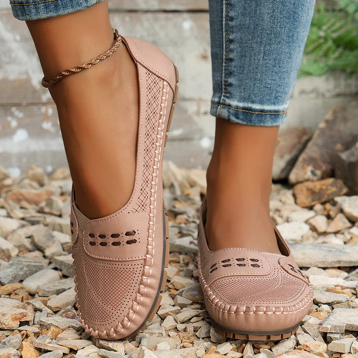 Women’s Orthopedic Slip-On Shoes with Breathable Design
