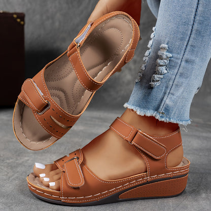 Women’s Orthopedic Comfort Sandals with Arch Support and Adjustable Straps
