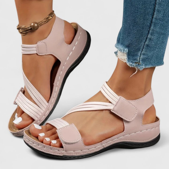 Women’s Orthopedic Strappy Sandals with Arch Support